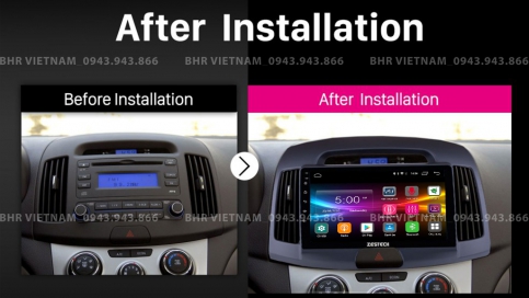 Màn hình DVD Android xe Hyundai Elantra 2007 - 2010 | Zestech Z500
